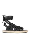 Giovanni Bedin Sandals In Black