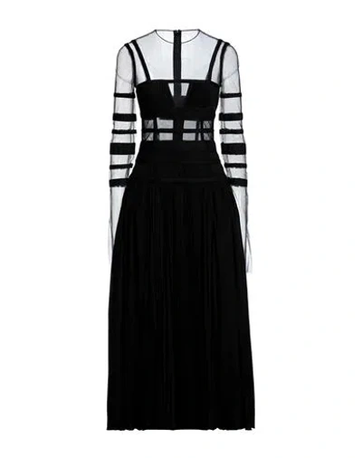 Giovanni Bedin Woman Long Dress Black Size 0 Viscose