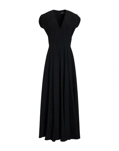 Giovanni Bedin Woman Maxi Dress Black Size 6 Viscose, Acetate