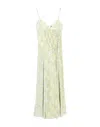 Giovanni Bedin Printed Silk Dress In Multicolor