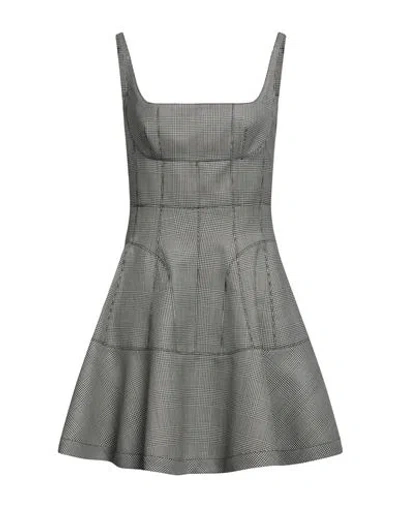 Giovanni Bedin Woman Short Dress Black Size 6 Virgin Wool