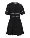Giovanni Bedin Short Dresses In Black