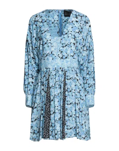Giovanni Bedin Short Dresses In Blue