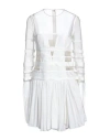 Giovanni Bedin Woman Short Dress White Size 2 Viscose In White