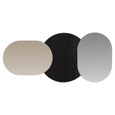 Pre-owned Giovanni Botticelli Equilibrista P2p Wall Mirror By  X Swing Design Gallery In Gray