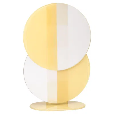 Pre-owned Giovanni Botticelli Minima Small Yellow Table Mirror