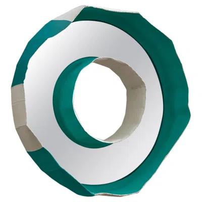 Pre-owned Giovanni Botticelli Ring Nova Mirror #3 By  & Paola Paronetto In Gray