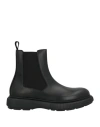 Giovanni Conti Man Ankle Boots Black Size 9 Calfskin
