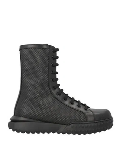 Giovanni Conti Man Ankle Boots Black Size 9 Calfskin