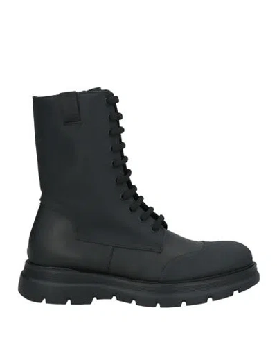 Giovanni Conti Man Ankle Boots Black Size 9 Calfskin