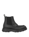 Giovanni Conti Man Ankle Boots Black Size 9 Calfskin In Black