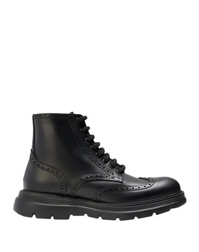 Giovanni Conti Man Ankle Boots Black Size 9 Leather