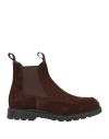 Giovanni Conti Man Ankle Boots Dark Brown Size 9 Soft Leather