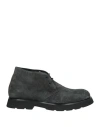 Giovanni Conti Man Ankle Boots Lead Size 9 Leather In Gray