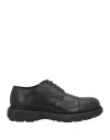 Giovanni Conti Man Lace-up Shoes Black Size 12 Calfskin In Black