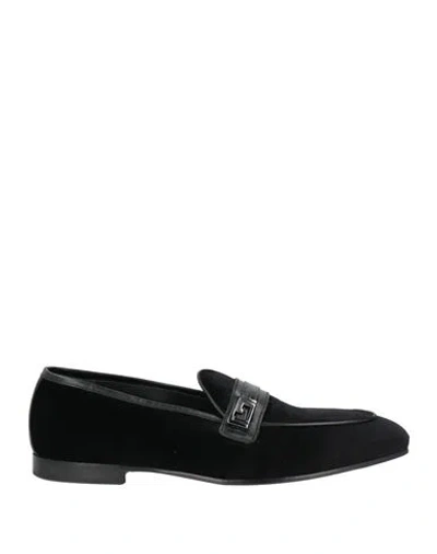 Giovanni Conti Man Loafers Black Size 10 Leather