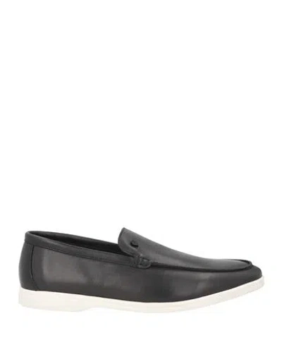 Giovanni Conti Man Loafers Black Size 10 Leather