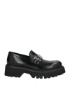 Giovanni Conti Man Loafers Black Size 13 Leather
