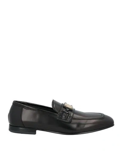 Giovanni Conti Man Loafers Black Size 14 Leather