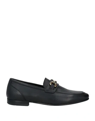 Giovanni Conti Man Loafers Black Size 9 Calfskin