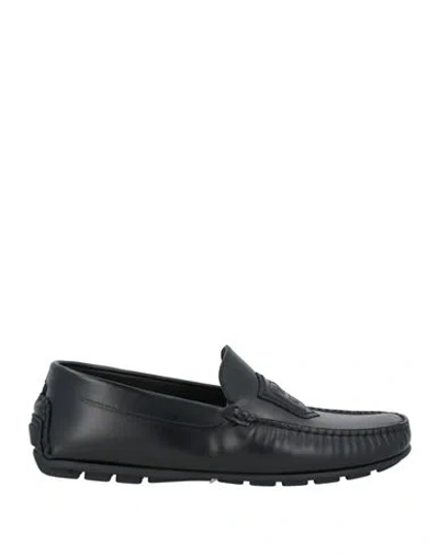 Giovanni Conti Man Loafers Black Size 9 Calfskin