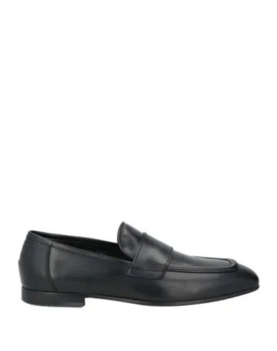 Giovanni Conti Man Loafers Black Size 9 Calfskin