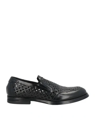 Giovanni Conti Man Loafers Black Size 9 Calfskin