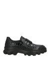 Giovanni Conti Man Loafers Black Size 9 Leather