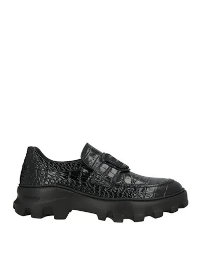 Giovanni Conti Man Loafers Black Size 9 Leather