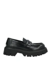 Giovanni Conti Man Loafers Black Size 9 Leather