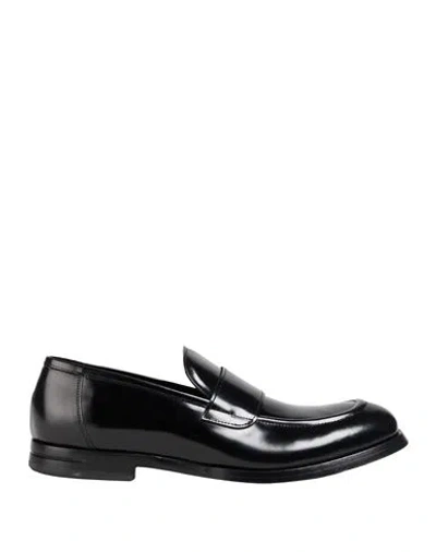 Giovanni Conti Man Loafers Black Size 9 Leather