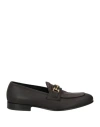 Giovanni Conti Man Loafers Dark Brown Size 9 Calfskin In Brown