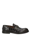 Giovanni Conti Man Loafers Dark Brown Size 9 Leather