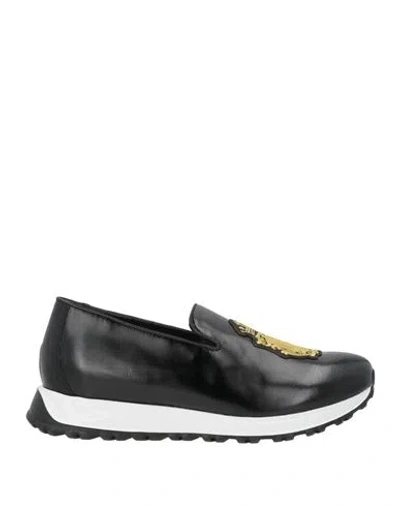 Giovanni Conti Man Sneakers Black Size 10 Leather