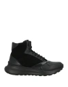 Giovanni Conti Man Sneakers Black Size 9 Calfskin