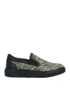 Giovanni Conti Man Sneakers Pastel Yellow Size 9 Calfskin, Textile Fibers In Yellow