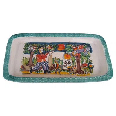 Pre-owned Giovanni De Simone Platter In Gray