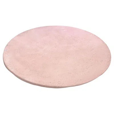 Pre-owned Giovanni Minelli Bespoke Customizable Italian Light Pink Recycled Resin Bowl Centerpiece/wall Art