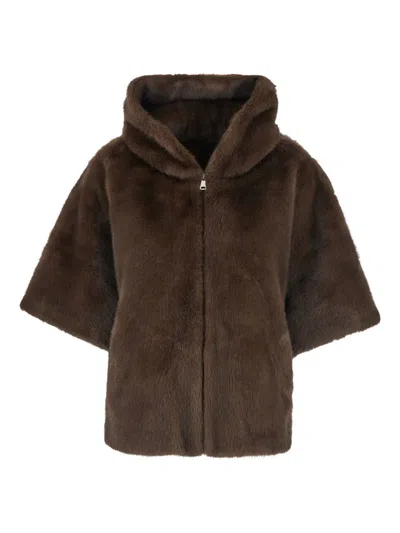GIOVANNI PARIS FAUX-FUR JACKET