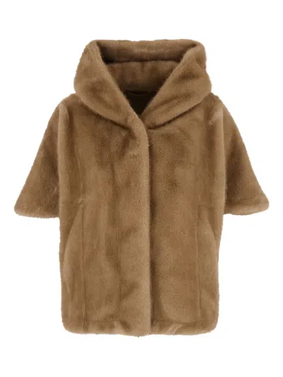 GIOVANNI PARIS FAUX-FUR JACKET