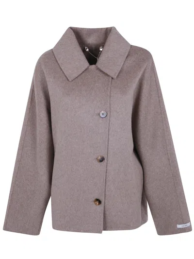 Giovanni Paris Jacket "pascale Taupe" In Brown