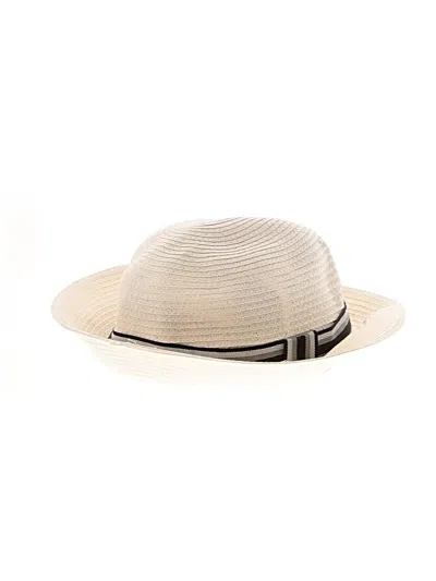 Pre-owned Giovannio Sun Hat In White