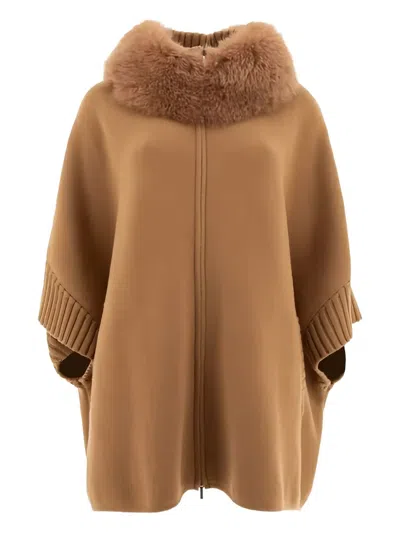 GIOVI FUR-COLLAR COAT