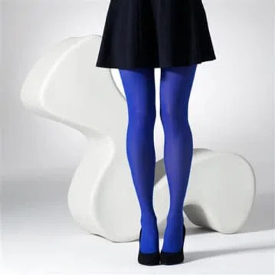 Gipsy Tights Gipsy 1040 40 Denier Luxury Opaque Tights In Sapphire In Blue