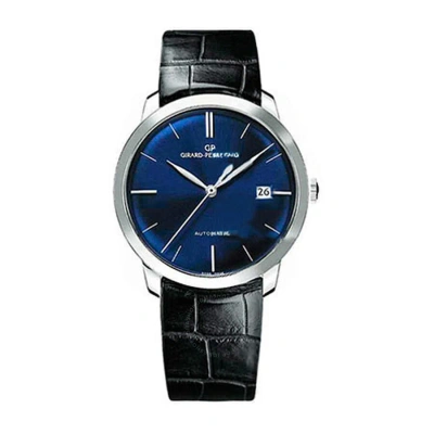 Girard-perregaux Girard Perregaux 1966 Classique Automatic Blue Dial Men's Watch 49525-79-431-bk6a In Black