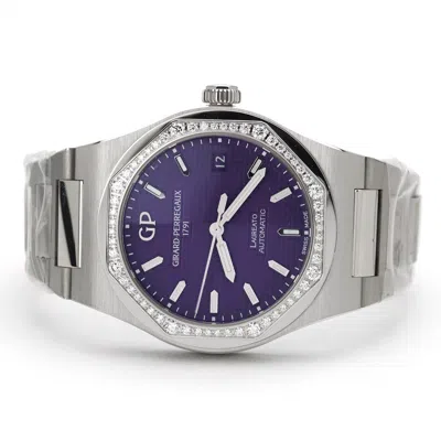 Pre-owned Girard-perregaux Girard Perregaux Laureato Ladies Summer Wristwatch 81005d11a182511a Limited