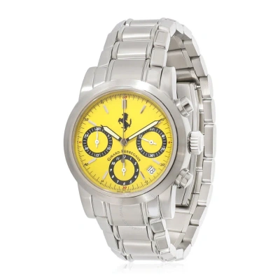 Girard-perregaux  Girard Perregaux Ferrari Chronograph Automatic Men's Watch 8020 In Yellow