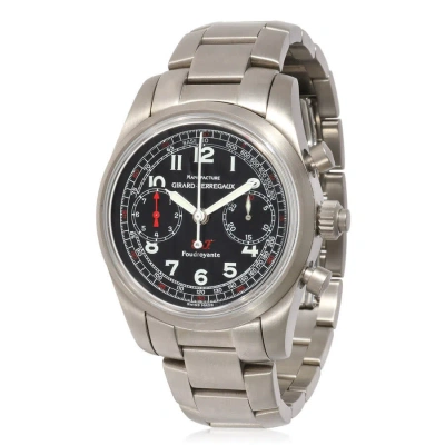 Girard-perregaux  Girard Perregaux Ferrari Chronograph Hand Wind Black Dial Unisex Watch 9020 In Gray