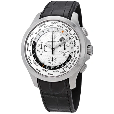 Girard-perregaux Girard Perregaux Traveller Ww.tc Chronograph Automatic Men's Watch 49700-11-133-bb6b In Black / Silver / Skeleton