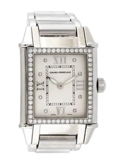 Pre-owned Girard-perregaux 1945 Lady Watch, 26mm In Multicolor